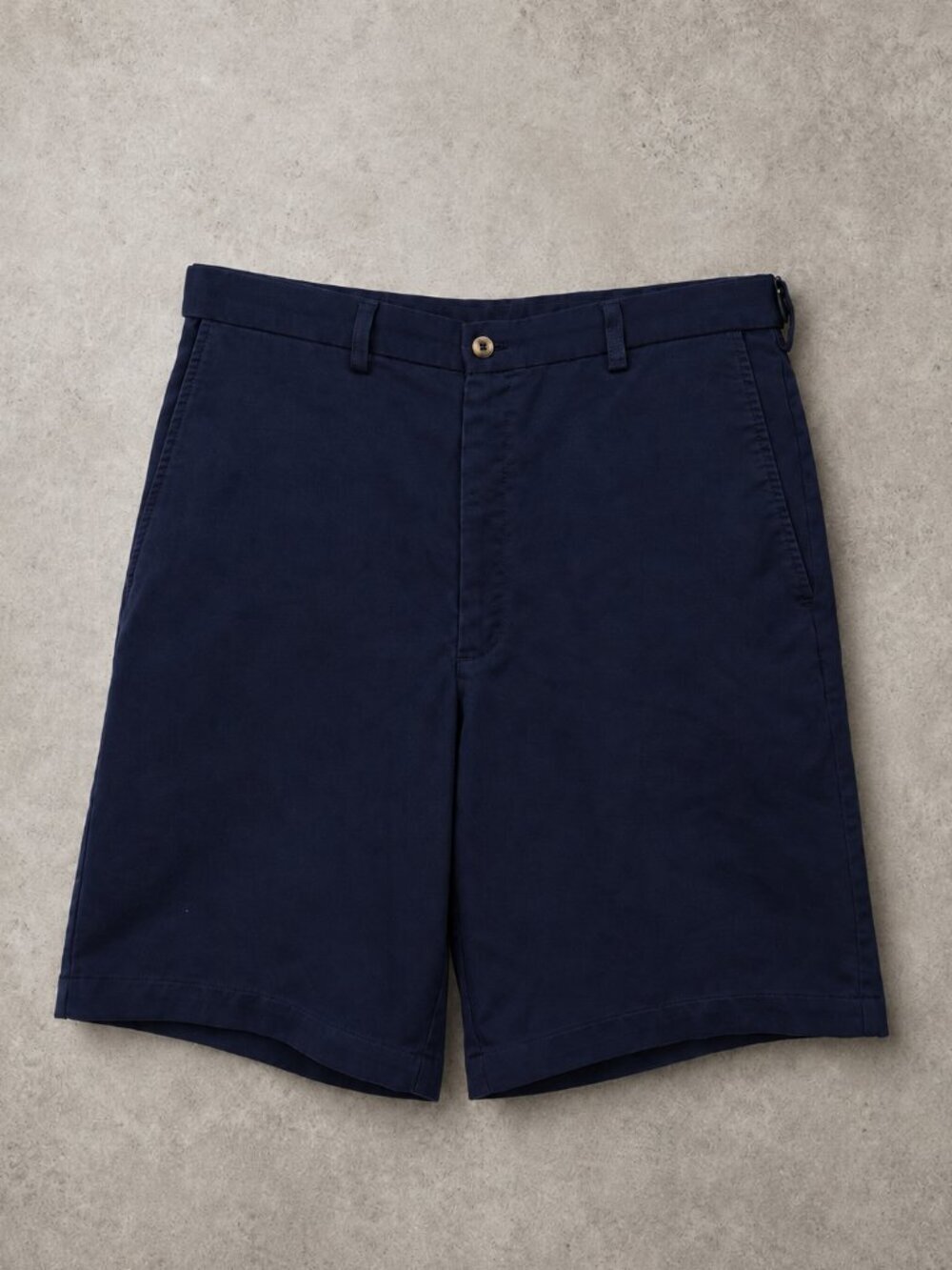 Haggar Men’s Navy Blue Dress Shorts Flat Front - 34